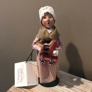Byers’ Choice - Williamsburg Christmas - Girl with Rocking Horse - 2003